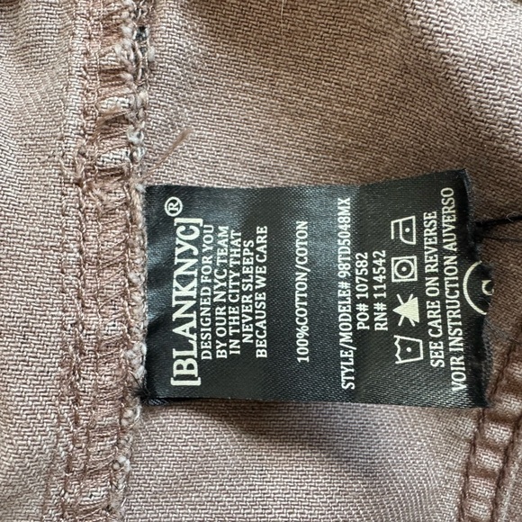 Blank NYC Leopard Print Jean Jacket Small - Picture 6 of 6